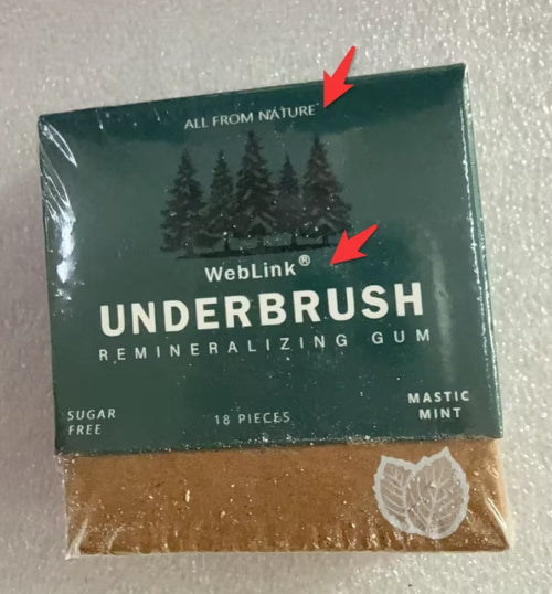 Organic MASTIC MINT Miracle Remineralizing Chewing Gum